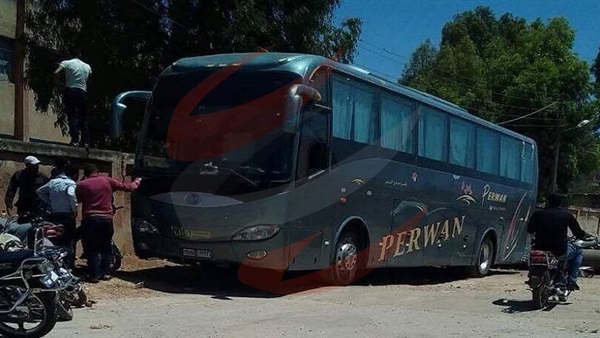 حافلة نقل عناصر داعش