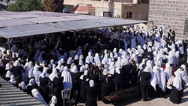 خلال تشييع قتلى تفجيرات