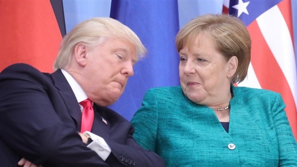 ميركل وترامب