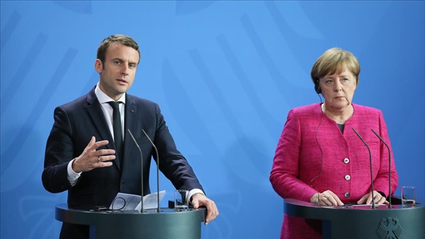 ميركل وماكرون