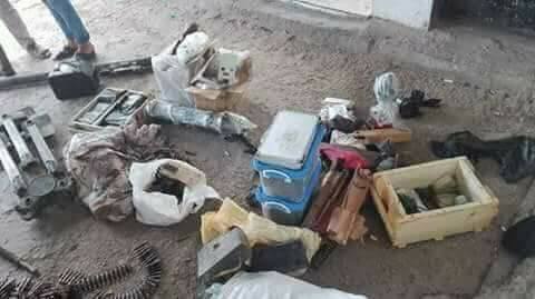 متفجرات بمنازل الإرهابيين