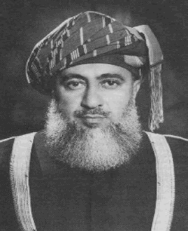 السلطان سعيد بن تيمور