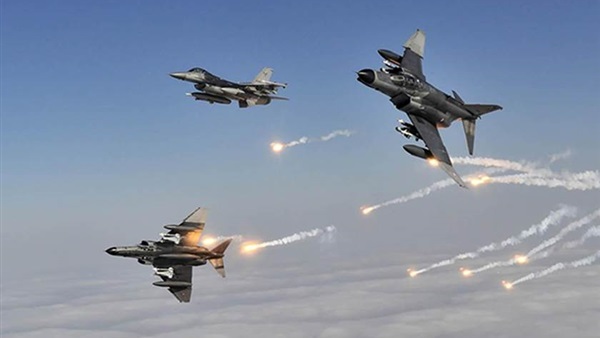 الغارات الجوية