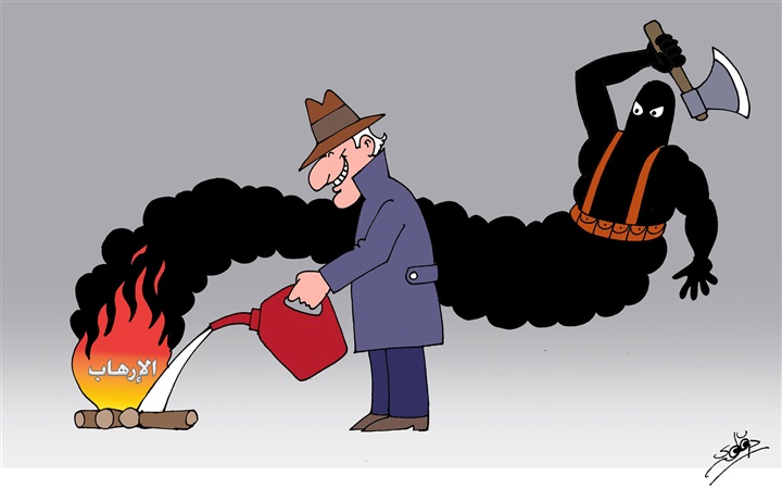 كاريكاتير عبدالله