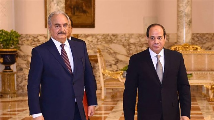 «حفتر» يلتقي «السيسي»