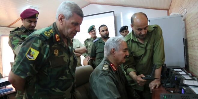 الجيش الليبي يطرد