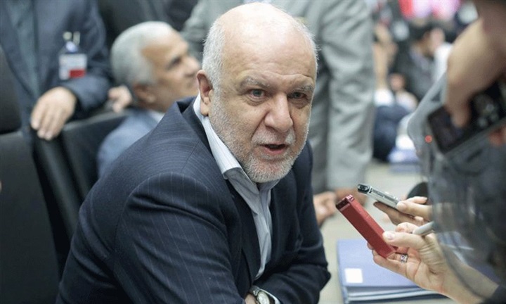 ز وزير النفط الإيراني