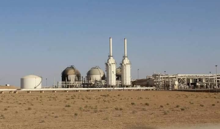 مصنع الغاز في مدينة