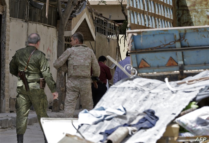 القوات التركية تمارس