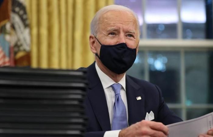 الرئيس الأمريكي بايدن