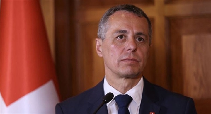 وزير الخارجية السويسري،