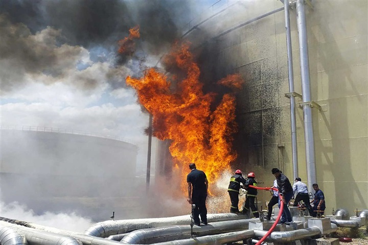 مسلسل الحرائق الغامضة